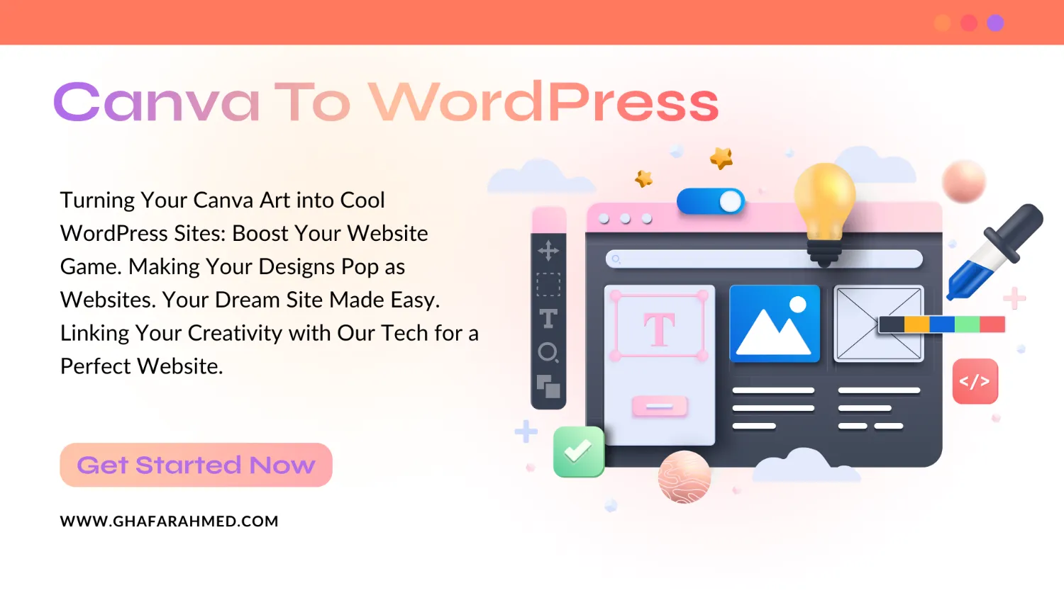 Canva To WordPress Integration - Ghafar Ahmed - Web Development & SEO ...
